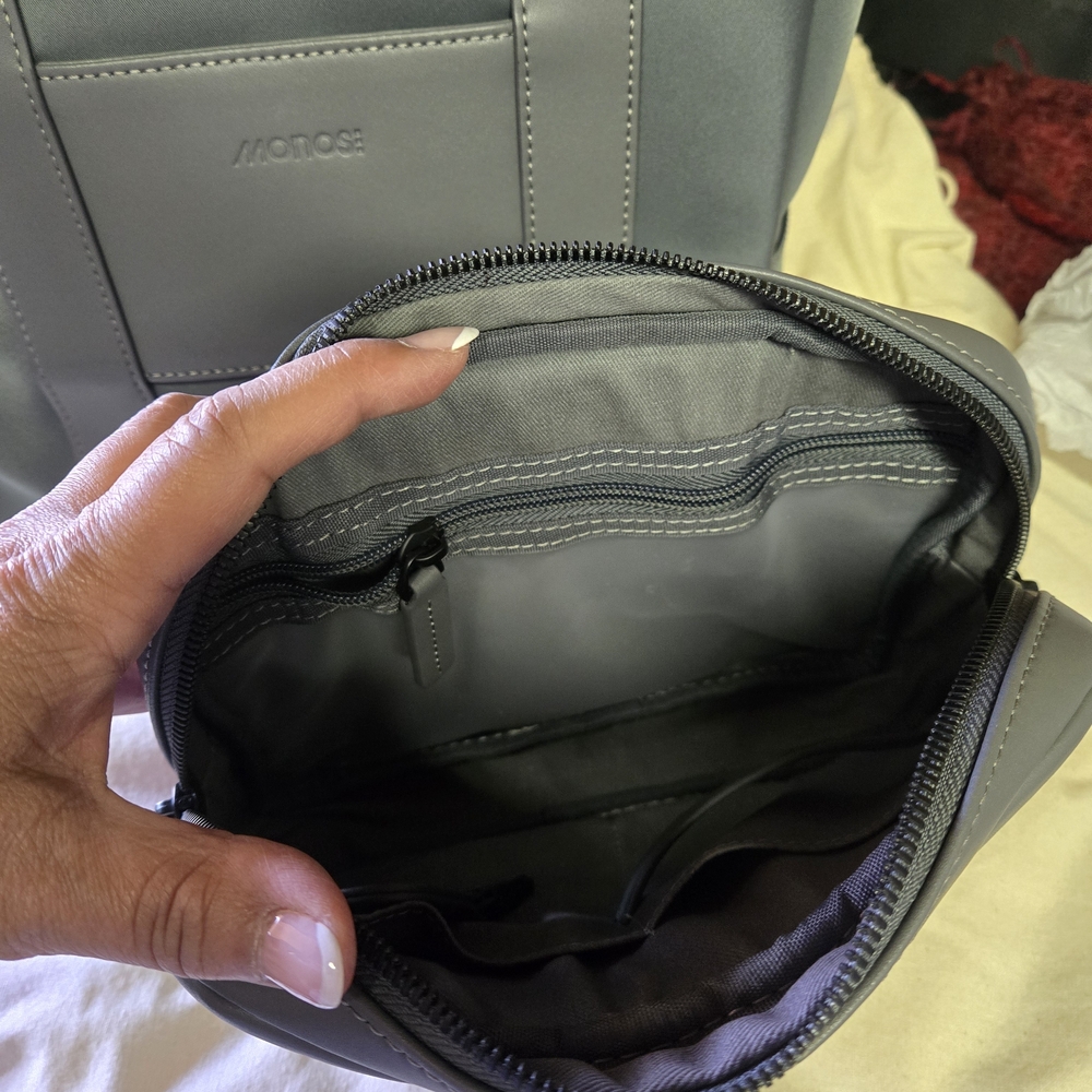 Modern Gray Backpack - Picture 7 of 13